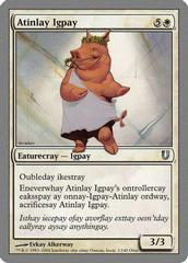Atinlay Igpay [Foil] Magic Unhinged Prices