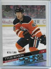 Tyler Benson [UD Exclusives] Hockey Cards 2020 Upper Deck Prices