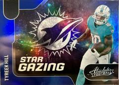 Tyreek Hill [Spectrum Blue] #SG-20 Football Cards 2022 Panini Absolute Star Gazing Prices