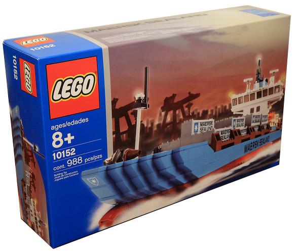 Maersk Sealand Container Ship [2004] #10152 LEGO Sculptures