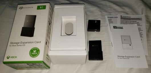 Seagate Storage Expansion Card [1TB] | Item, Box, and Manual | Xbox ...