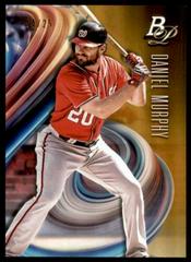Daniel Murphy [Orange] #12 Baseball Cards 2018 Bowman Platinum Prices