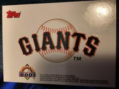 San Francisco Giants Baseball Cards 2001 Topps Opening Day Team Logo Stickers Prices
