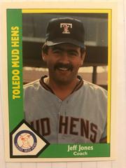 Jeff Jones #26 Baseball Cards 1990 CMC Toledo Mud Hens Prices