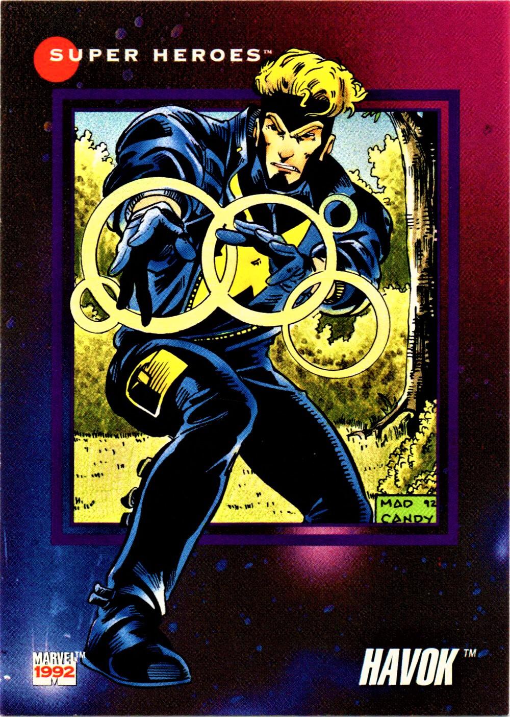 Havok #70 Marvel 1992 Universe