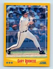 Gary Roenicke #482 Baseball Cards 1988 Score Glossy Prices