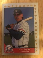 Carl Taylor #160 Baseball Cards 1990 Pacific Senior League Prices