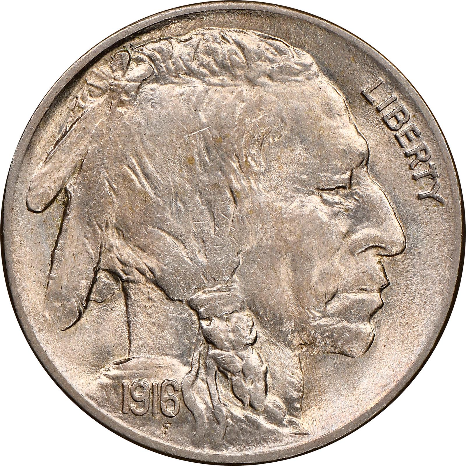 1916 Coins Buffalo Nickel