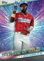Jazz Chisholm Jr. Baseball Cards 2024 Topps Stars of MLB Prices