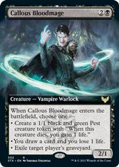 Callous Bloodmage [Extended Art Foil] Magic Strixhaven School of Mages Prices