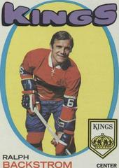 Ralph Backstrom #108 Hockey Cards 1971 Topps Prices