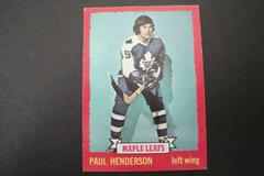 Paul Henderson Hockey Cards 1973 O-Pee-Chee Prices