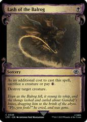 Lash of the Balrog #408 Magic Lord of the Rings Prices