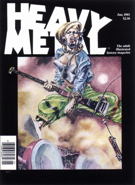 Heavy Metal #94 (1985) Comic Books Heavy Metal