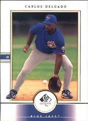 Carlos Delgado #8 Baseball Cards 2000 SP Authentic Prices