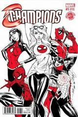 Champions [Decomixado Red Sketch] #1 (2016) Comic Books Champions Prices