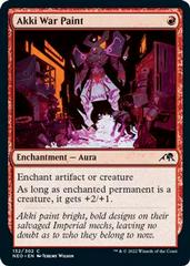 Akki War Paint #132 Magic Kamigawa: Neon Dynasty Prices