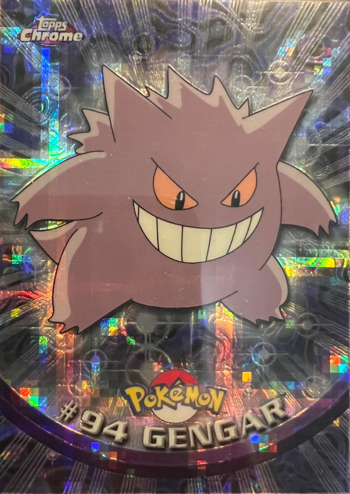 Gengar [Tekno] #94 Pokemon 2000 Topps Chrome