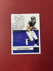 Mark Andrews [Gold] #7 Football Cards 2021 Panini Encased Prices