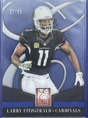 Larry Fitzgerald [Clear] Football Cards 2014 Panini Elite Prices