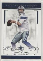 Tony Romo Football Cards 2016 Panini National Treasures Prices