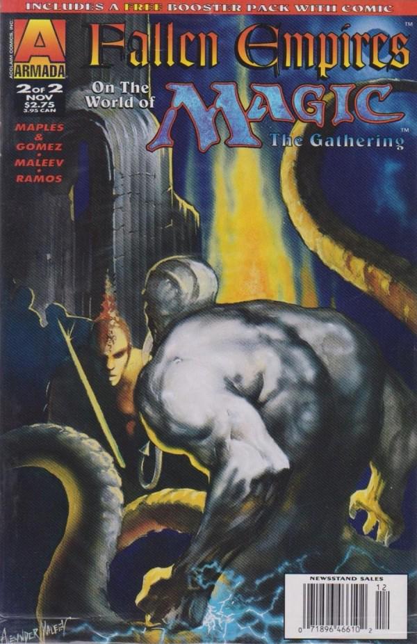 Magic The Gathering: Fallen Empires [Newsstand] #2 (1996) Comic Books Magic The Gathering: Fallen Empires