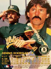 Rear | Dennis Eckersley Baseball Cards 1996 Ultra