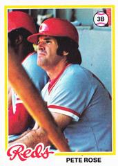 Pete Rose Baseball Cards 1978 Topps Prices