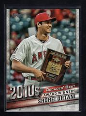 Shohei Ohtani #DB-92 Baseball Cards 2020 Topps Decades' Best Prices
