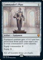 Commander's Plate [Foil] Magic Commander Legends Prices