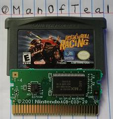 Cartridge And Motherboard  | Rock 'n Roll Racing GameBoy Advance