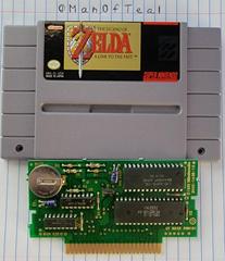 Cartridge And Motherboard  | Zelda Link to the Past Super Nintendo