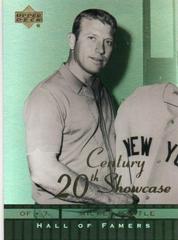 Mickey Mantle #S5 Baseball Cards 2001 Upper Deck Hall of Famers 20th Century Showcase Prices