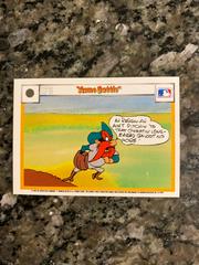 Back | “Swide! Swide!”, Acme Battle Baseball Cards 1990 Upper Deck Comic Ball