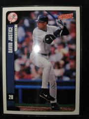 David Justice Baseball Cards 2001 Upper Deck Victory Prices