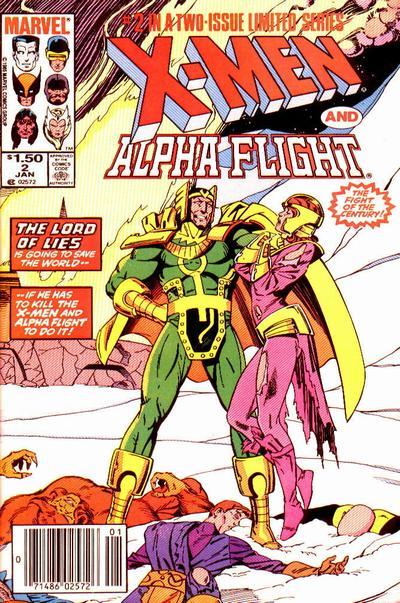 X-Men / Alpha Flight #2 (1986) Comic Books X-Men / Alpha Flight