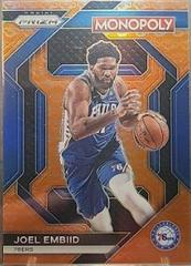 Joel Embiid [Orange] #PS7 Basketball Cards 2023 Panini Prizm Monopoly All-Star Prices