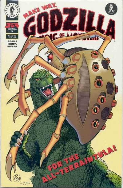 Godzilla: King of the Monsters #5 (1995) Comic Books Godzilla