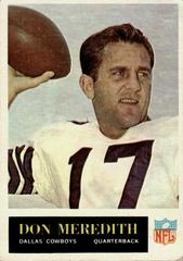 Don Meredith Football Cards 1965 Philadelphia Prices