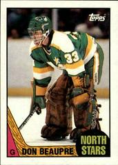 Don Beaupre #132 Hockey Cards 1987 Topps Prices