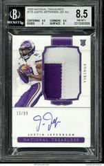 Justin Jefferson [Patch Autograph] #170 Football Cards 2020 Panini National Treasures Prices