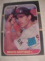 Benito Santiago #31 Baseball Cards 1987 Donruss Prices