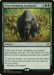 Overwhelming Stampede [Foil] Magic Modern Masters 2015 Prices