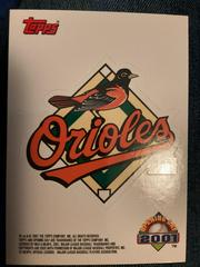 Baltimore Orioles Baseball Cards 2001 Topps Opening Day Team Logo Stickers Prices