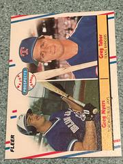 Greg Meyers, Greg Tabor [Major League Prospects] #644 Baseball Cards 1988 Fleer Prices