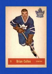 Brian Cullen #9 Hockey Cards 1957 Parkhurst Prices
