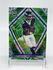 Marquise Brown [Green] #4 Football Cards 2020 Panini Spectra Prices