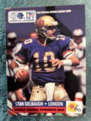 Stan Gelbaugh Football Cards 1991 Pro Set Wlaf Prices