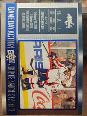 Alex Ovechkin Hockey Cards 2016 Upper Deck Tim Hortons Game Day Action Prices