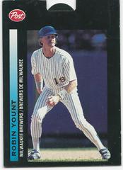 Back | Robin Yount Baseball Cards 1993 Post Canada Limited Edition
